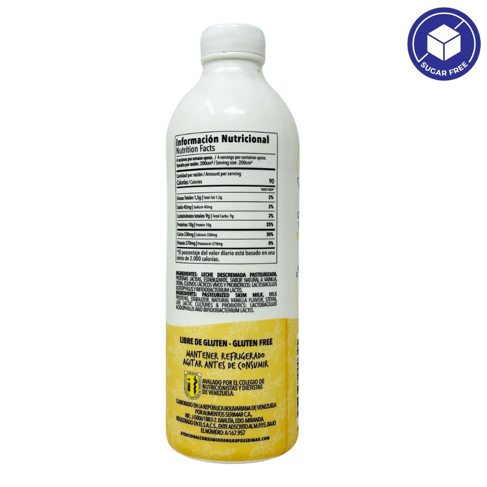Yolo Yogurt Griego Liquido Descremado Mantecado 750ml - Image 4