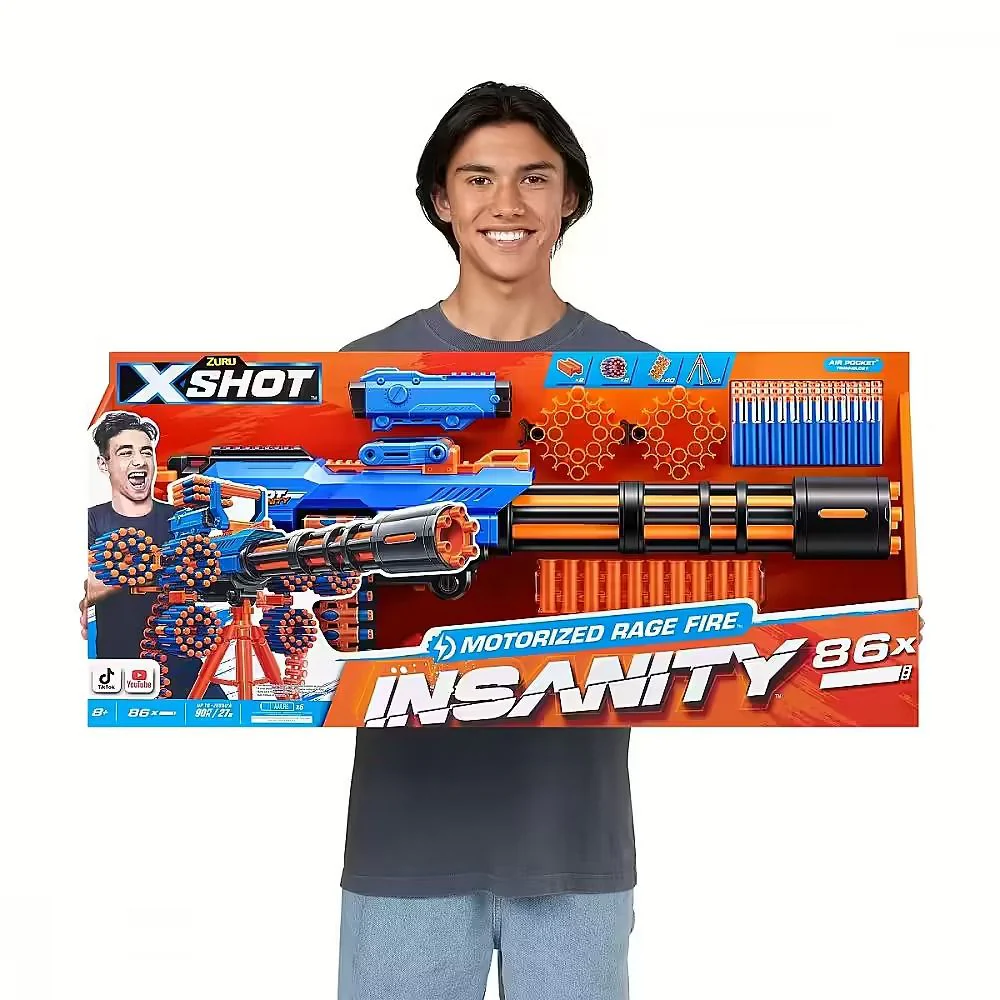 Zuru XShot Insanity Motorized Rage Fire 8+ - Image 5